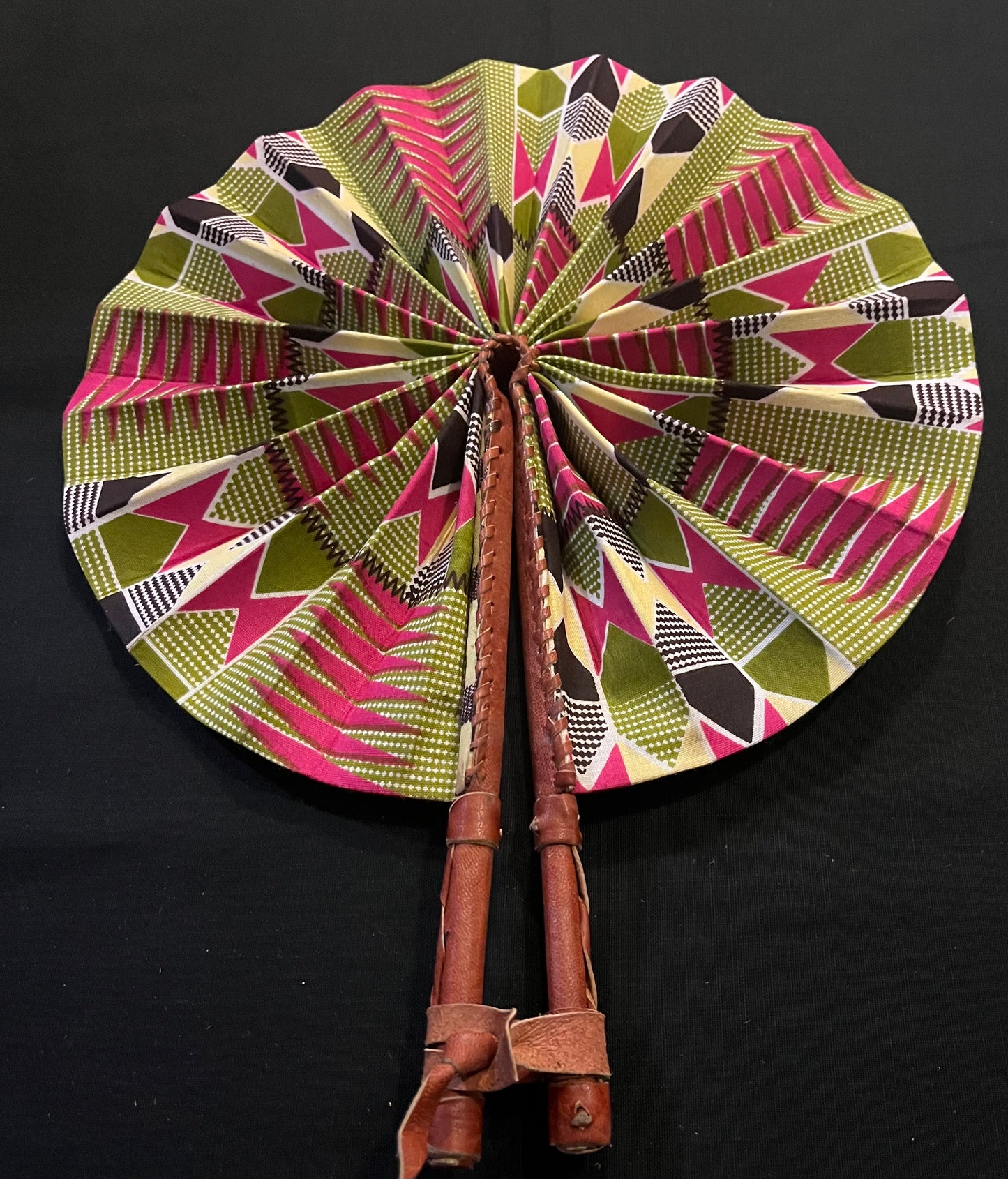 Authentic fabric fan