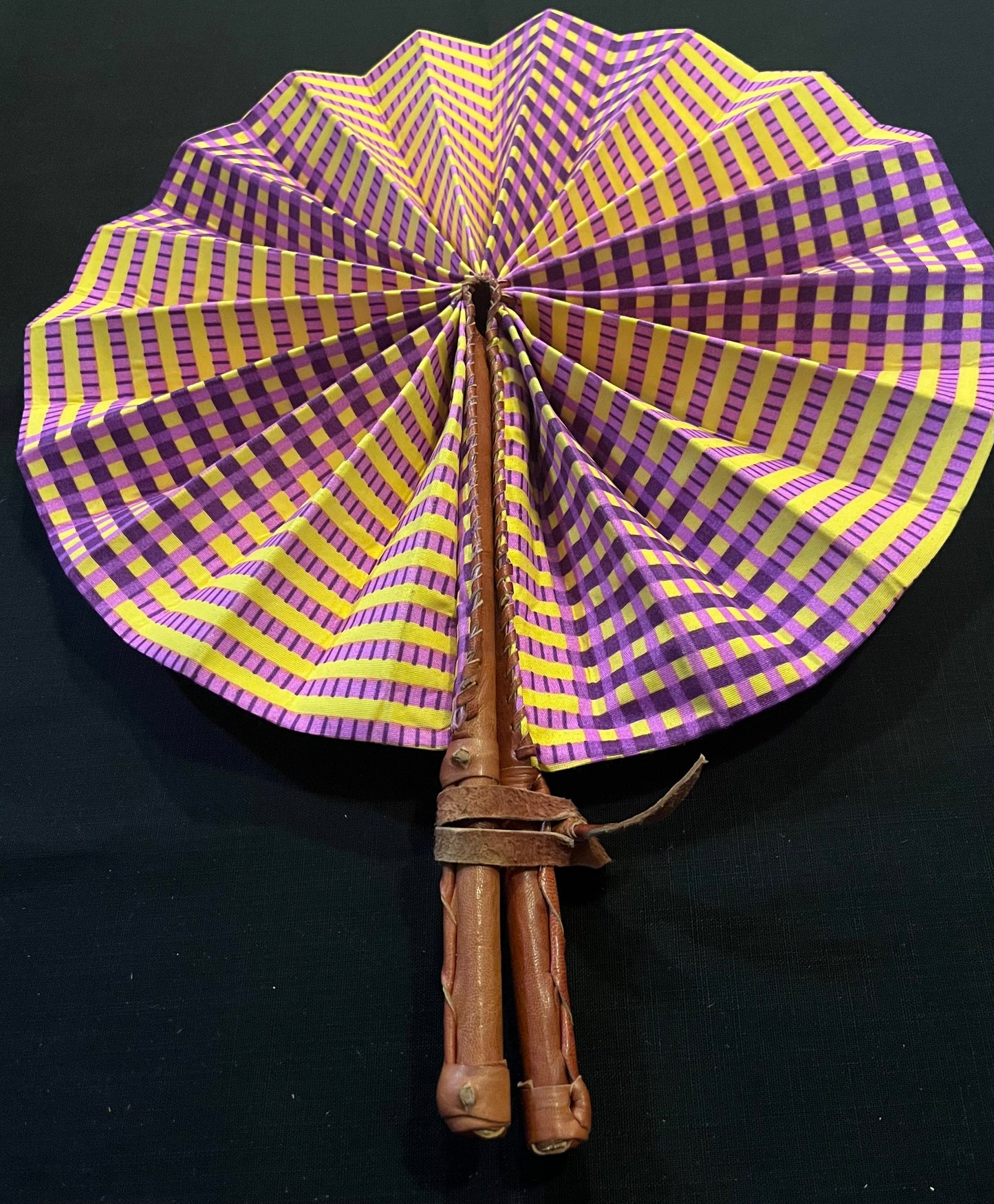 Authentic fabric fan
