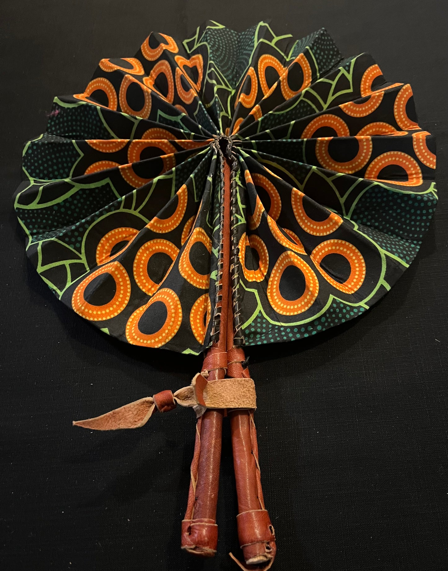 Authentic fabric fan