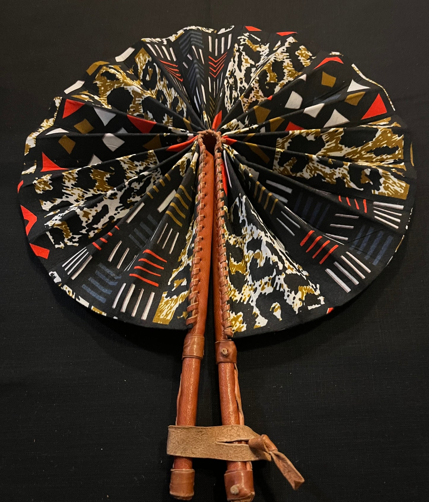 Authentic fabric fan