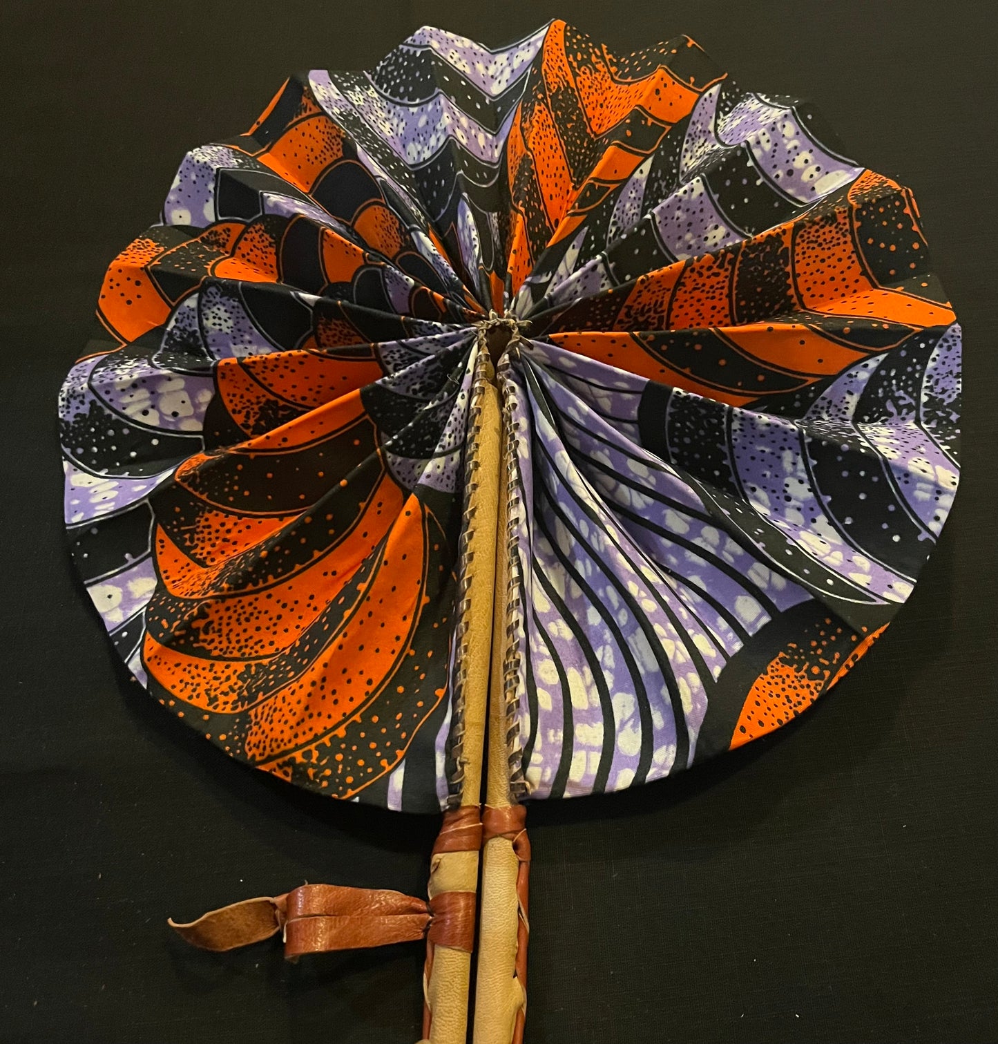Authentic fabric fan