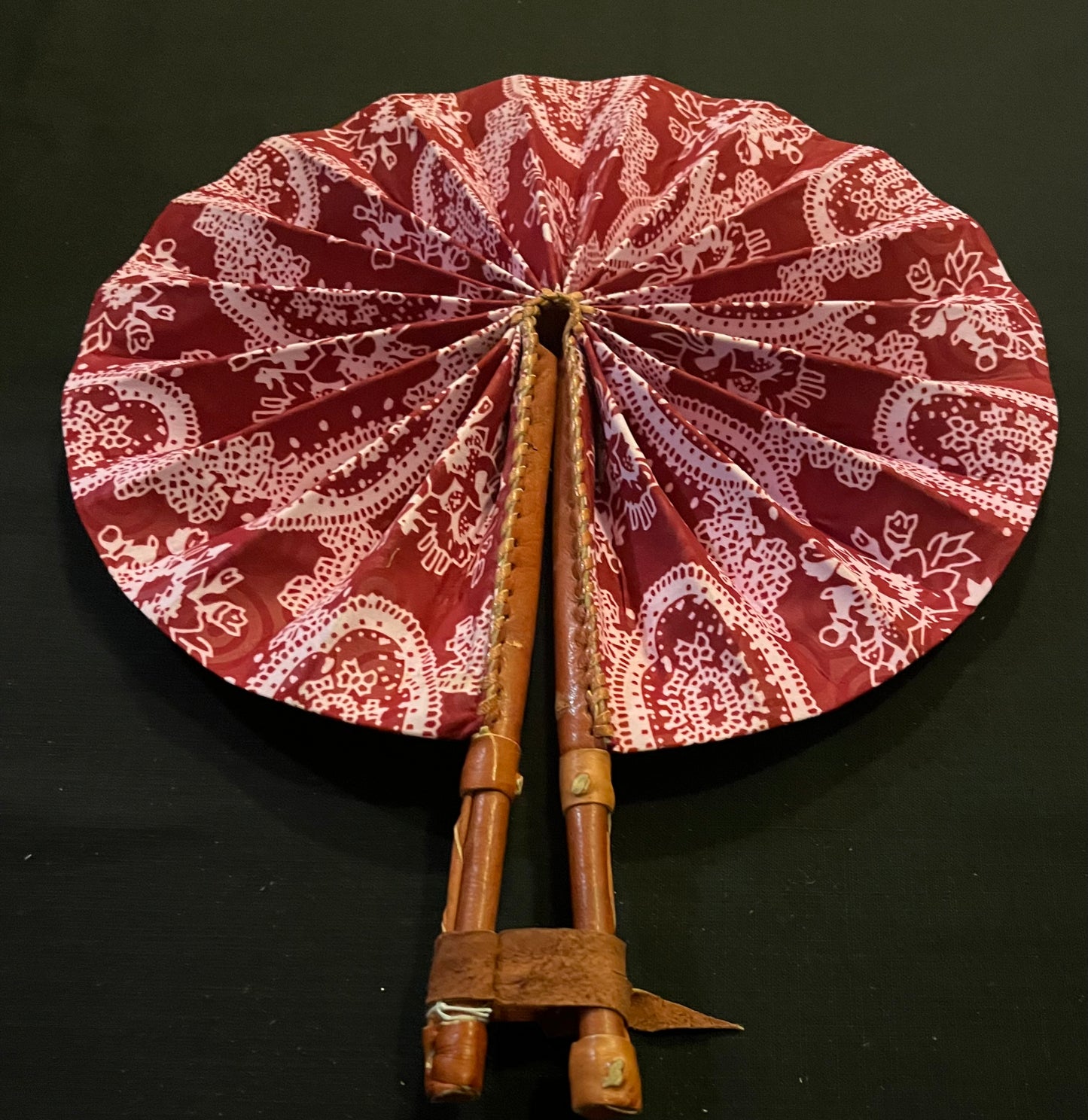 Authentic fabric fan
