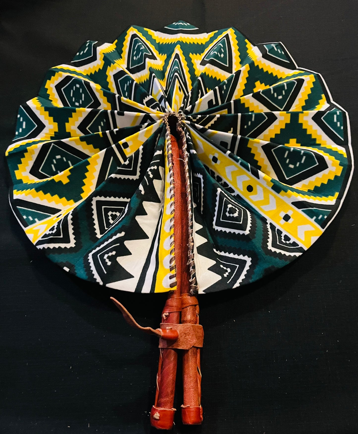 Authentic fabric fan