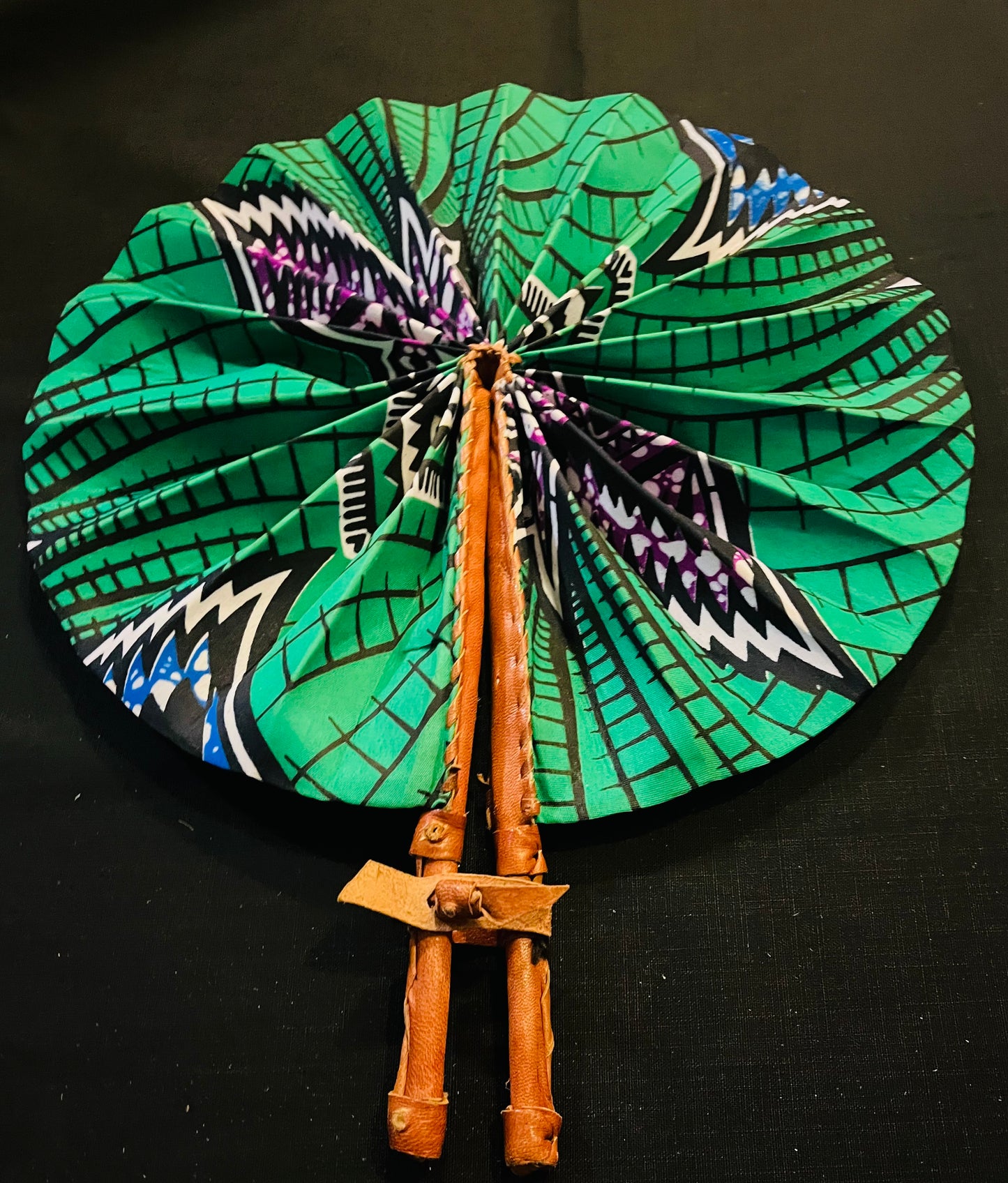 Authentic fabric fan