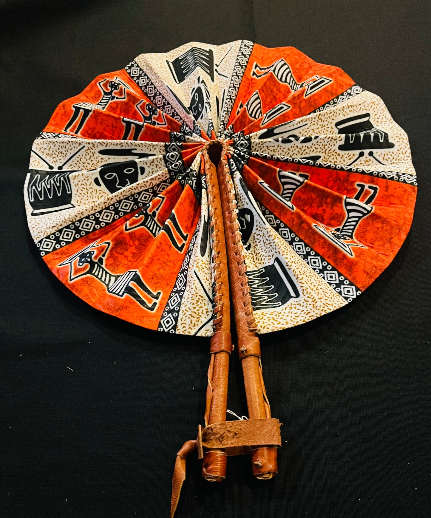 Authentic fabric fan