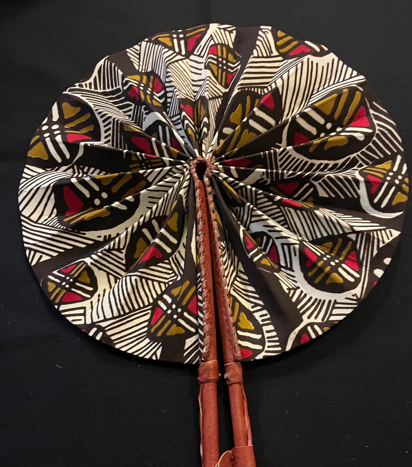 Authentic fabric fan