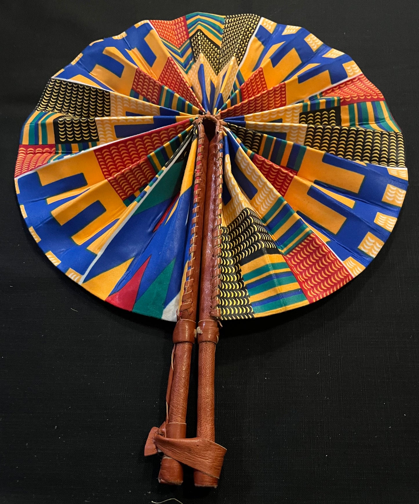 Authentic fabric fan