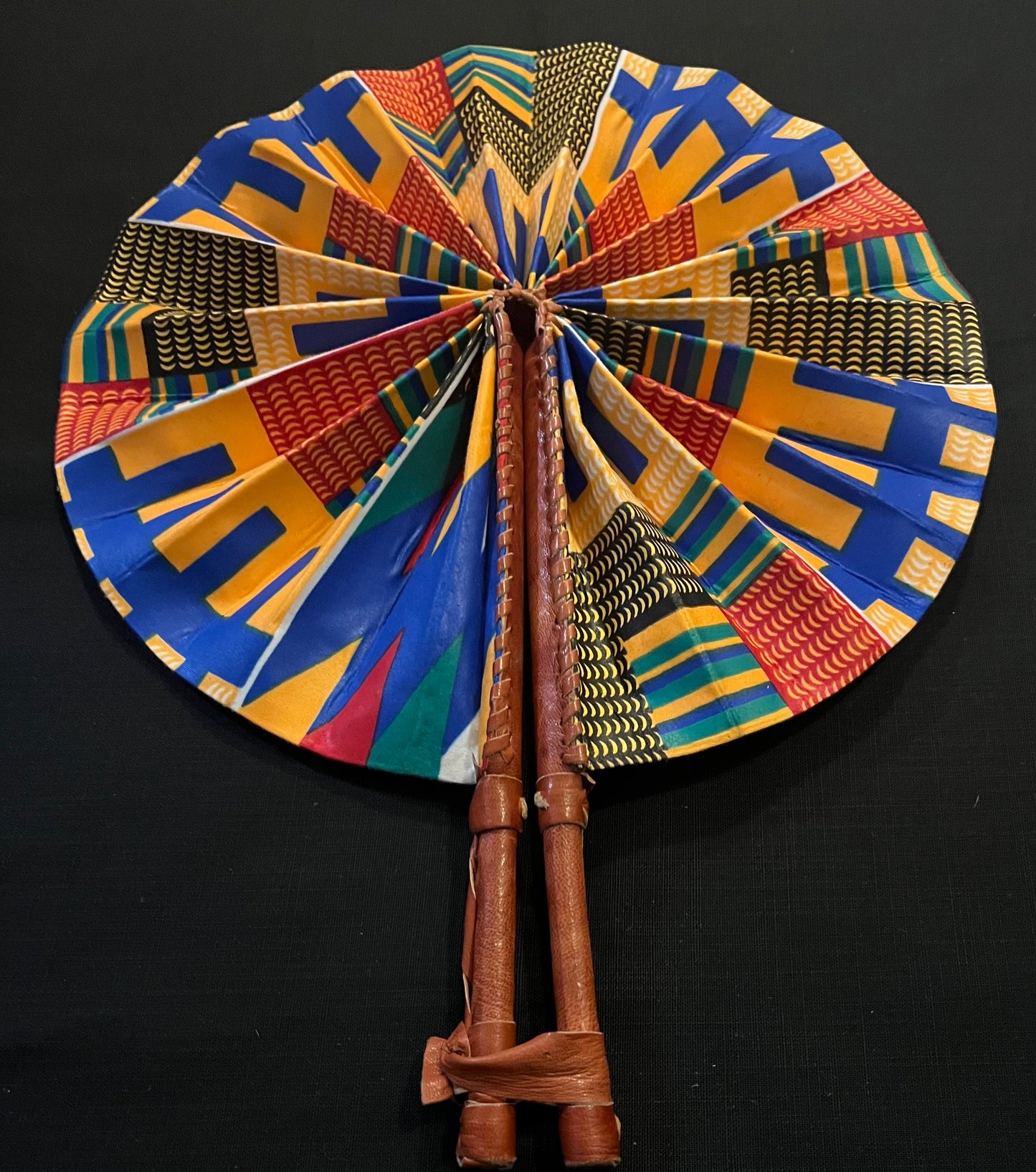 Authentic fabric fan