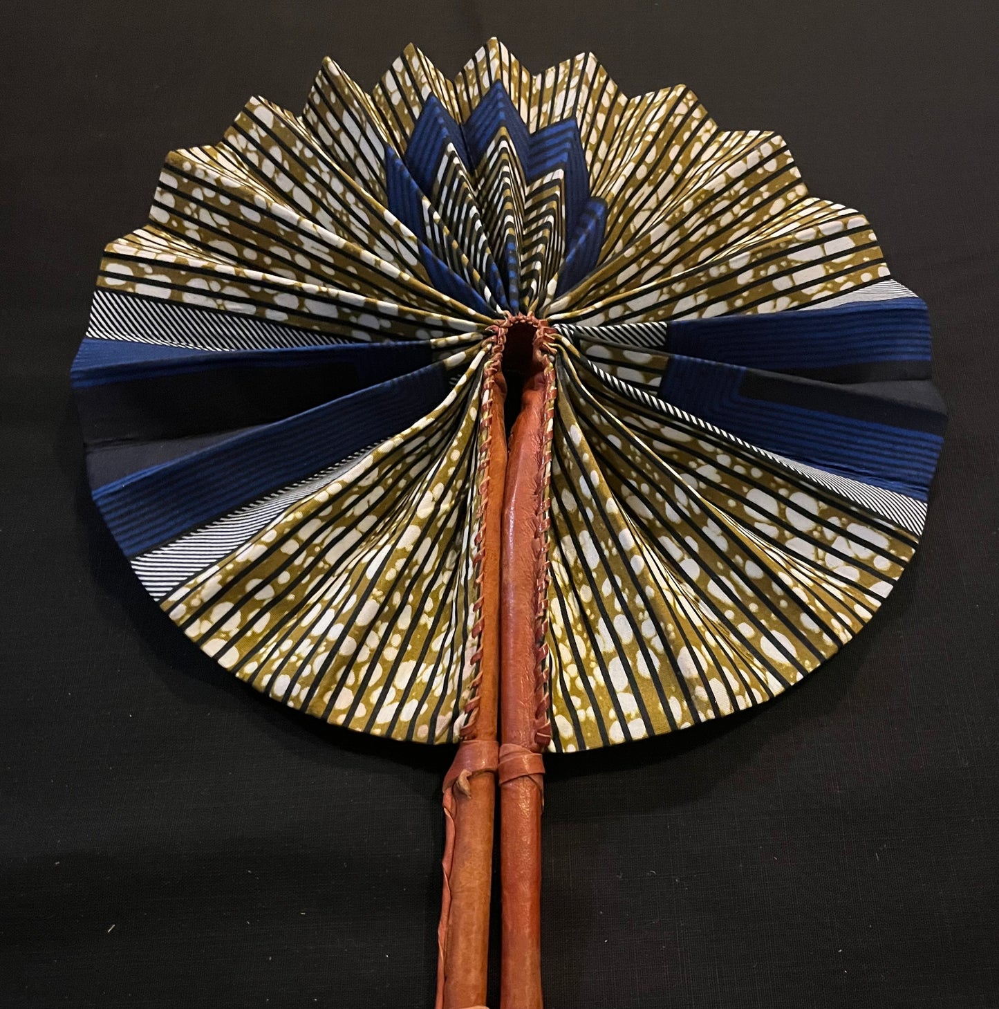 Authentic fabric fan