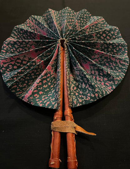 Authentic fabric fan