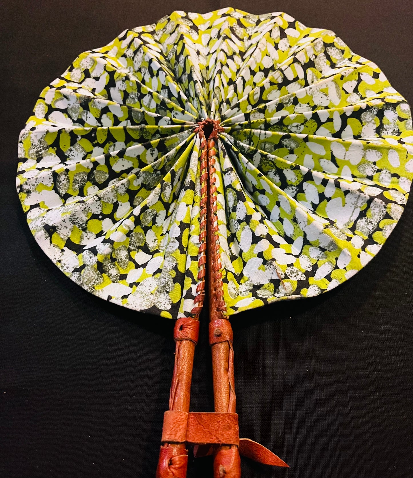 Authentic fabric fan