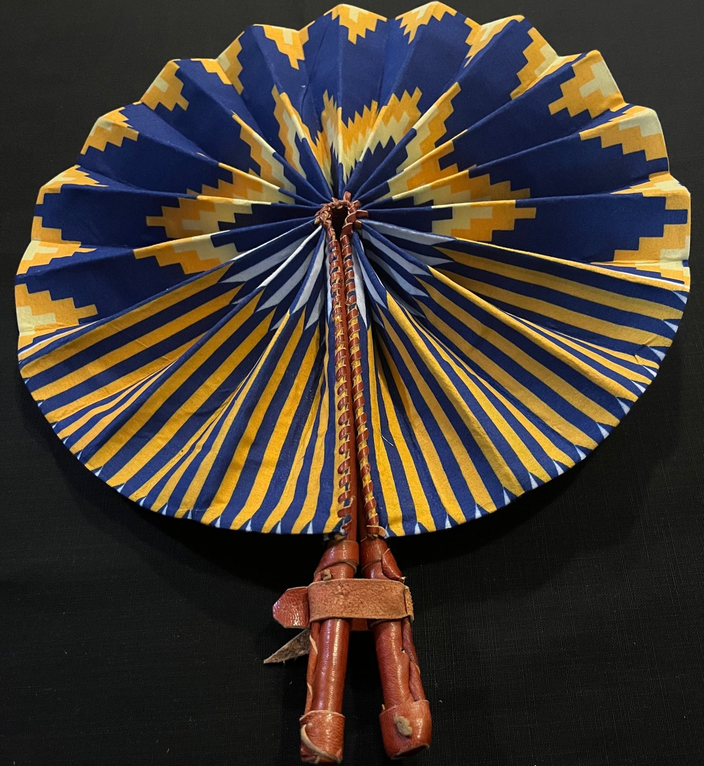 Authentic fabric fan