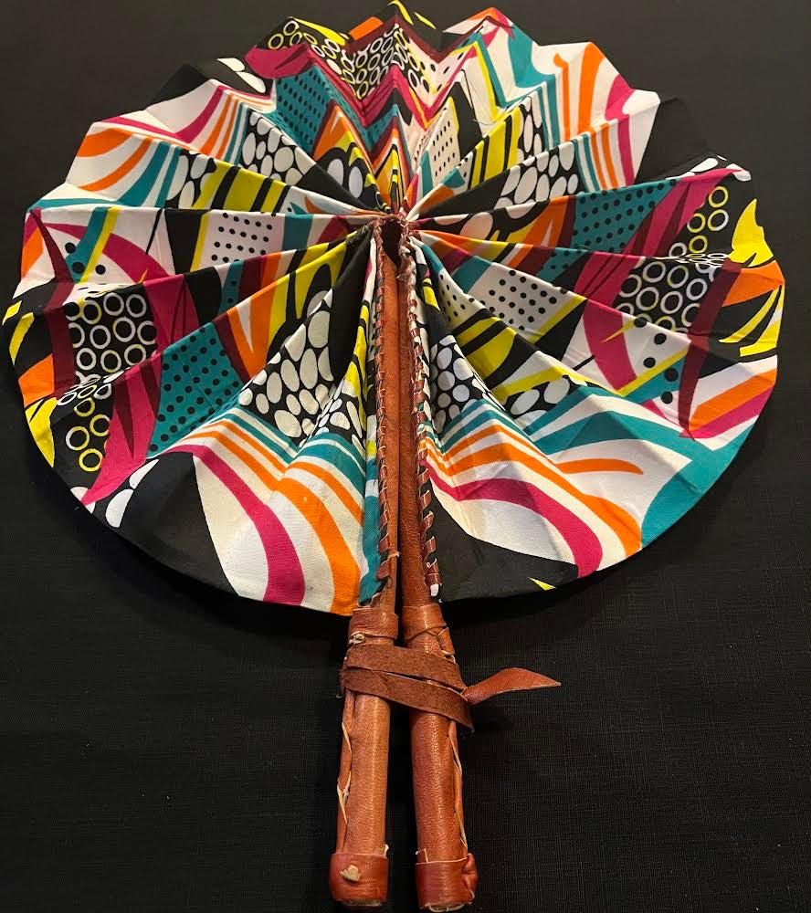Authentic fabric fan