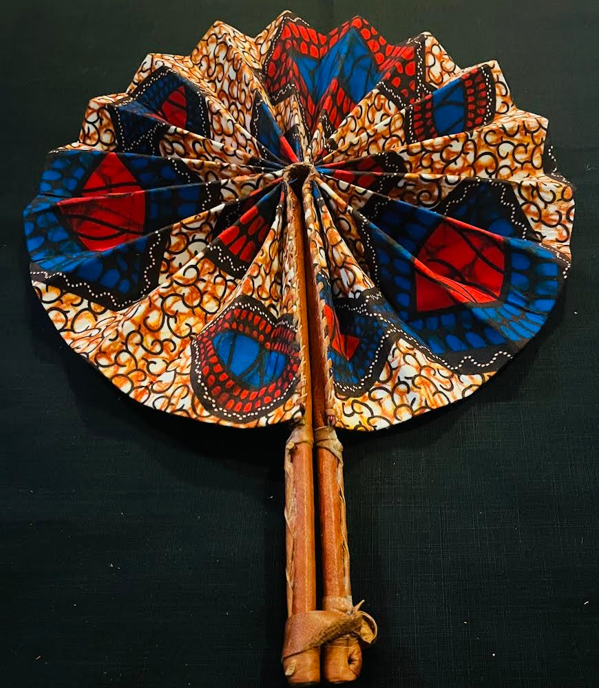 Authentic fabric fan