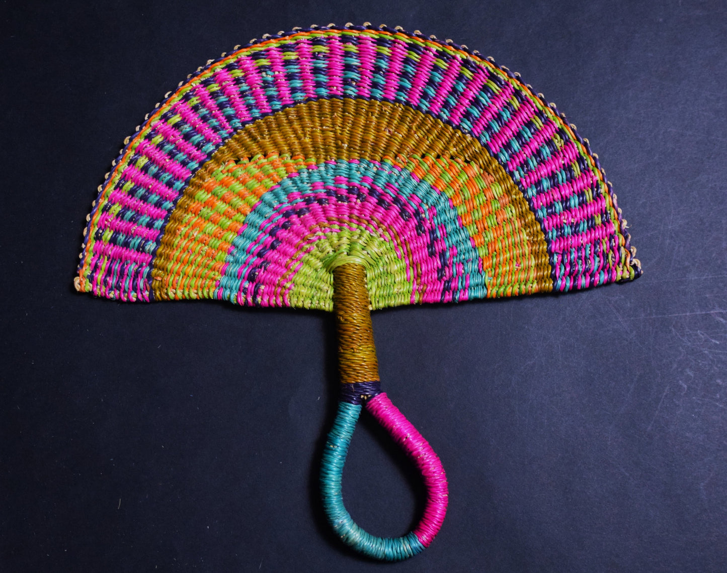 Straw Woven Fans