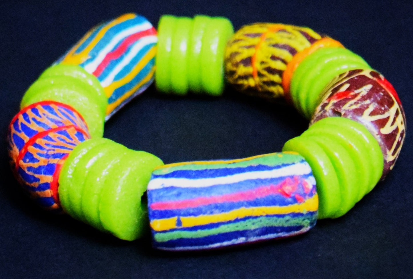 Large Bead Bracelets