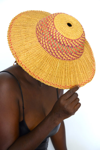 Straw Hats- Double Weave