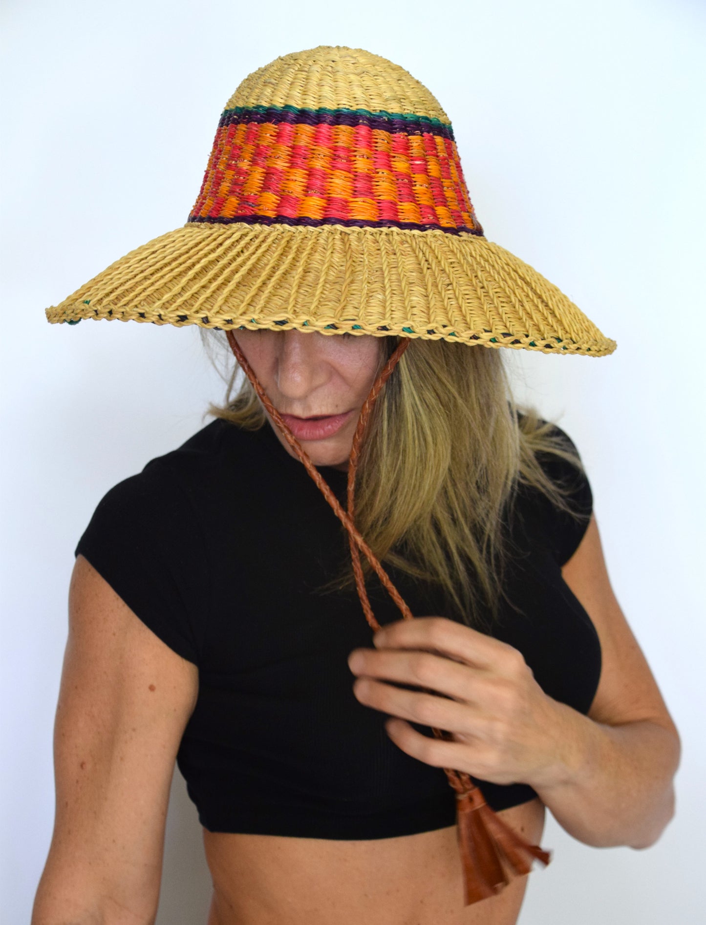 Straw Hats- Double Weave