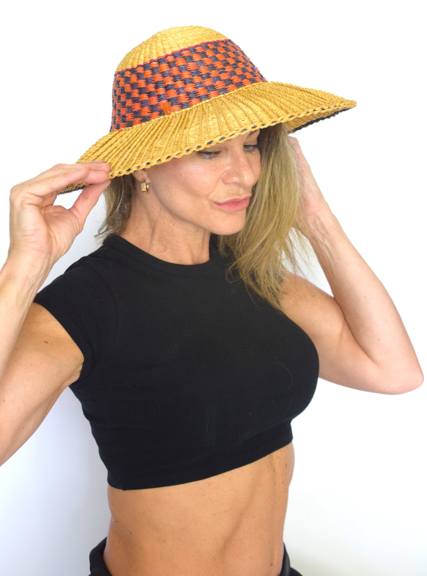 Straw Hats- Double Weave