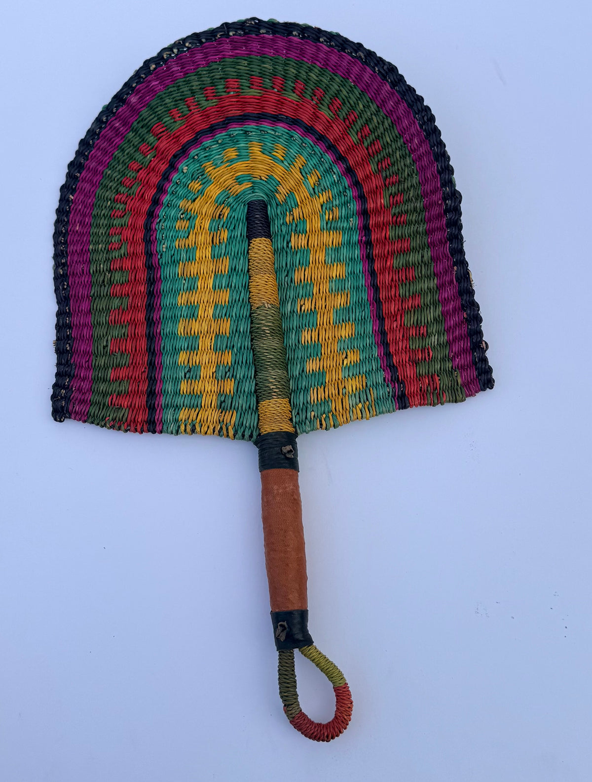Straw Woven Fans