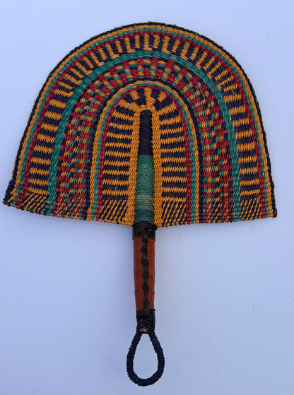 Straw Woven Fans