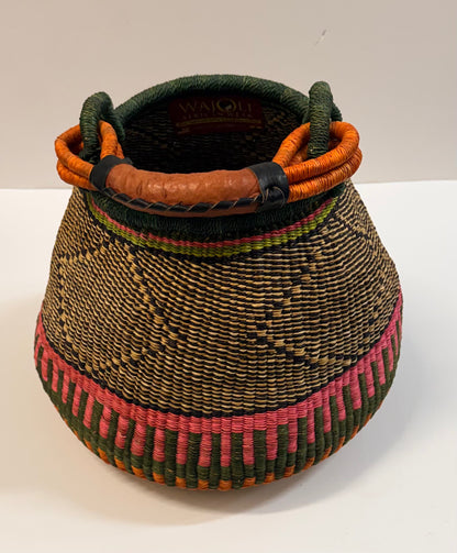 Handwoven  Beach Basket | Kinkahe Home Décor Basket